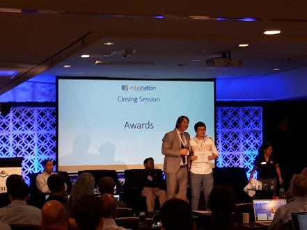 Ph.D. Students Jungwook Han and Yonghoon Cho received Best Paper Award at Maritime RobotX Forum