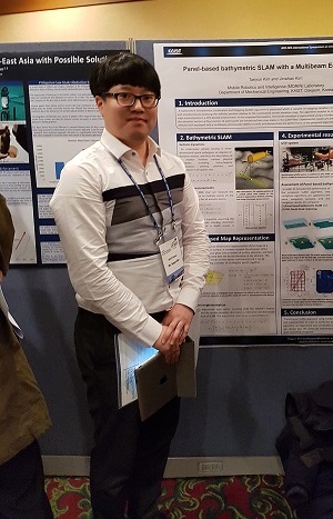 Ph.D. Student Taeyun Kim won the 1st prize at UT 2017 student poster presentation competition